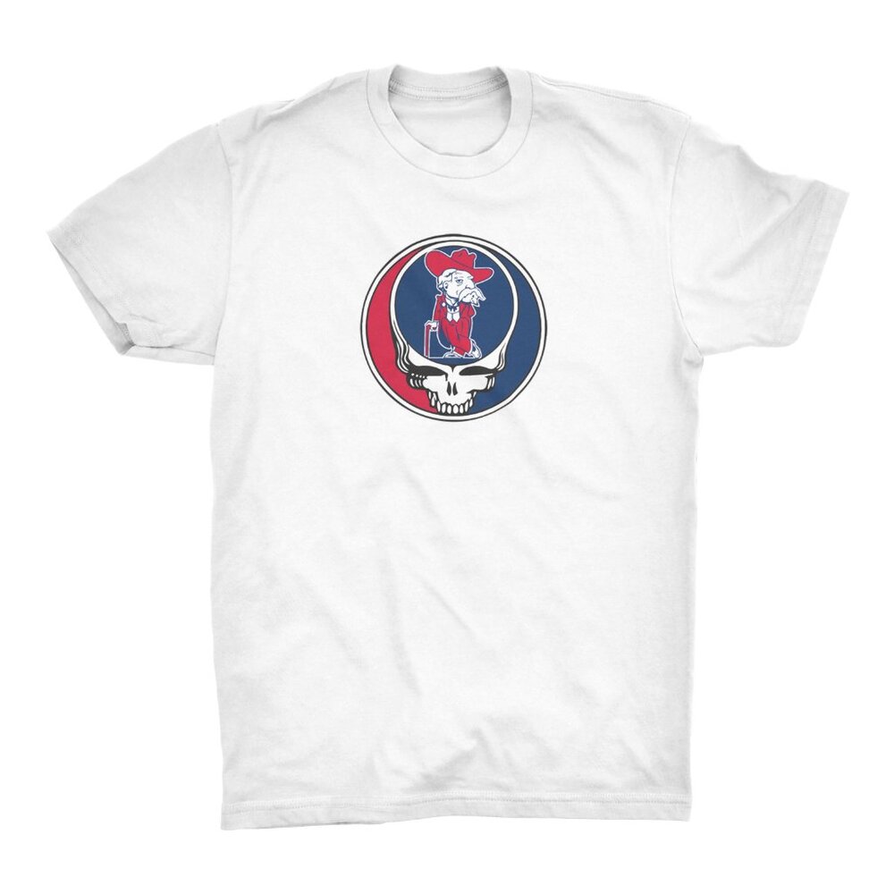 Ole Miss Grateful Dead Shakedown Style lot Colonel Rebs T-shirt NWT - Picture 2 of 6